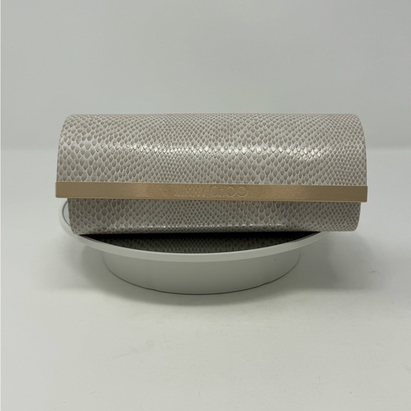 Jimmy Choo OLLY/S DDBHA Sunglasses Gold Copper Frame Brown Gradient Lens 145mm - Picture 5 of 10